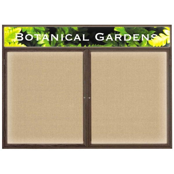 Open Faced Traditional Corkboard, 36x24"